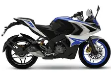 Modenas Pulsar RS200 colour option, in stock at Ulu Tiram